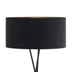 EGLO Lampadaire Fondachelli Avec Abat-jour Noir -Luminaire 3032292 2