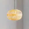 EGLO Suspension Amsfield En Bambou, Forme Ovale 1 EGLO Suspension Amsfield En Bambou, Forme Ovale -Luminaire 3032304