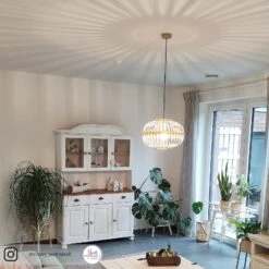 EGLO Suspension Amsfield En Bambou, Forme Ovale -Luminaire 3032304 9