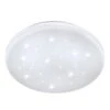 EGLO Plafonnier LED Frania-S Avec Effet Cristal Ø28 cm