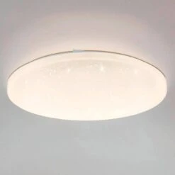 EGLO Plafonnier LED Frania-S Avec Effet Cristal Ø43 cm