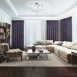 EGLO Plafonnier LED Almonte Avec Pendentif, 35 cm -Luminaire 3032321 3