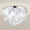 EGLO Plafonnier LED Almonte Avec Pendentif, 50 cm