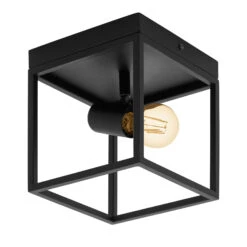 EGLO Plafonnier Silentina à 1 Lampe, 18x18 cm