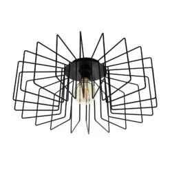 EGLO Plafonnier Tremedal Aspect Cage 7 EGLO Plafonnier Tremedal Aspect Cage -Luminaire 3032353 2