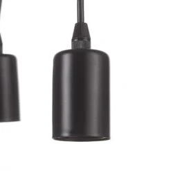 EGLO Suspension Townshend Avec Bois, à 9 Lampes -Luminaire 3032376 8