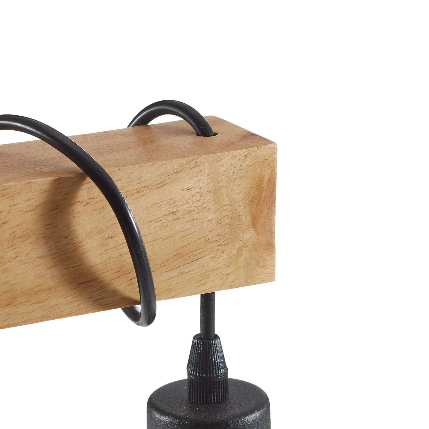 EGLO Applique Townshend 5 Bois Profonde + Abat-jour 9 EGLO Applique Townshend 5 Bois Profonde + Abat-jour – Image 7