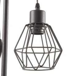 EGLO Lampe à Poser Townshend 5 Avec Abat-jour Cage -Luminaire 3032382 3