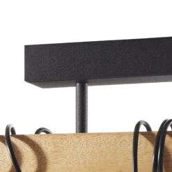 EGLO Plafonnier Townshend 5 Avec 3 Abat-jour Cage -Luminaire 3032384 7