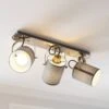 EGLO Spot Pour Plafond Villabate Avec 3 Abat-jour Tissu -Luminaire 3032414