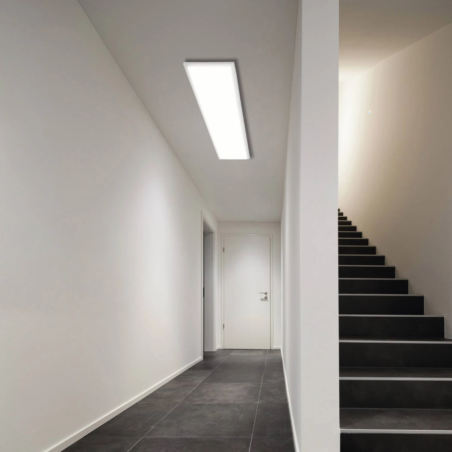 EGLO Plafonnier LED Salobrena-M 119,5x29,5 cm Capteur 4 EGLO Plafonnier LED Salobrena-M 119,5x29,5 cm Capteur – Image 2