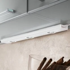 EGLO Lampe Sous Meuble Kob LED Interrupteur, Blanche