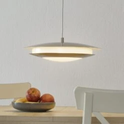 EGLO Connect Moneva-C Suspension LED Nickel Ø 40,5