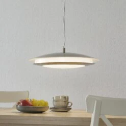 EGLO Connect Moneva-C Suspension LED Nickel Ø 48,5