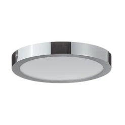 EGLO Connect Fueva-C Plafonnier Rond 30 cm Chromé -Luminaire 3032509 3