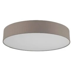 EGLO Connect Romao-C Plafonnier LED Taupe 76 cm