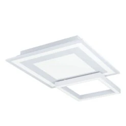 EGLO Connect Savatarila-C Plafonnier LED Blanc -Luminaire 3032611 3
