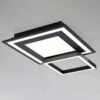 EGLO Connect Savatarila-C Plafonnier LED, Noir -Luminaire 3032612
