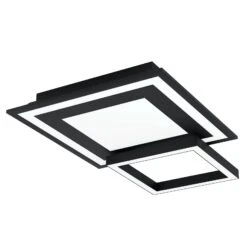EGLO Connect Savatarila-C Plafonnier LED, Noir -Luminaire 3032612 4