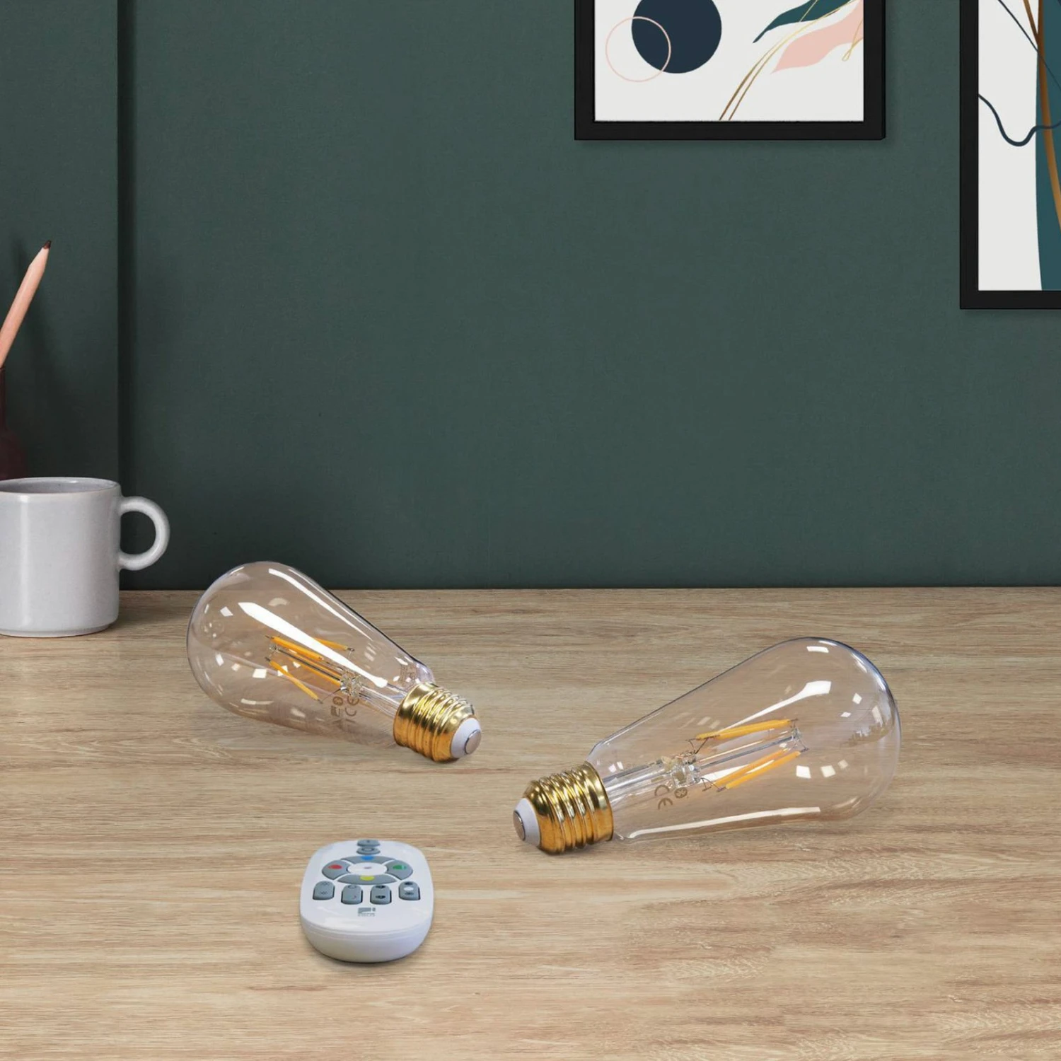 EGLO Connect-z E27 ST64 5,5 W 500 lm 2 200 K, 2x 6 EGLO Connect-z E27 ST64 5,5 W 500 lm 2 200 K, 2x – Image 4