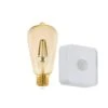 EGLO Connect-z E27 ST64 5,5W 500lm 2 200K Capteur -Luminaire 3032743