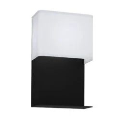 EGLO Applique LED Galdakao Avec Textile, Noir/blanc -Luminaire 3032795 2