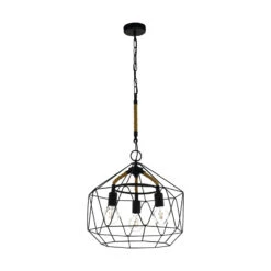 EGLO Cottingham Suspension à Trois Lampes