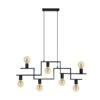 EGLO Suspension Fembard En Acier, à Sept Lampes -Luminaire 3032808