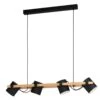 EGLO Suspension Hornwood, Quatre Lampes, Inclinable