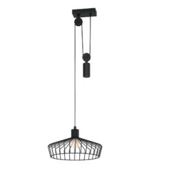 EGLO Suspension Winkworth Abat-jour Cage 1 Lampe