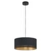 EGLO Suspension Esteperra, Noire/dorée, Ø 53 Cm -Luminaire 3032826