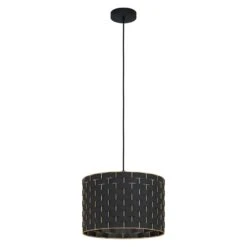 EGLO Suspension Marasales En Tissu, Ø 38 Cm -Luminaire 3032833 1