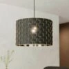 EGLO Suspension Marasales En Tissu, Ø 38 Cm -Luminaire 3032833