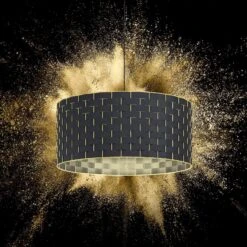 EGLO Suspension Marasales En Tissu, Ø 55 Cm -Luminaire 3032834 2