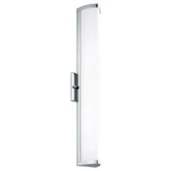 Luminaire Pour Meuble-lavabo Chrome De 23,63 po Gita 2 Par Eglo Moderne Et Contemporain Avec 1 lumière à DEL