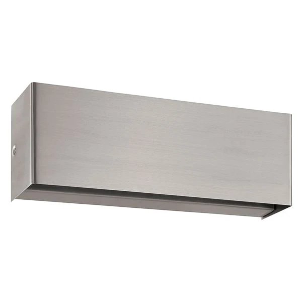 Applique Murale Moderne Et Contemporaine à 1 lumière DEL Nikita Par Eglo De 13,88 po, Nickel Mat, Homologué Energy Star 4 Applique Murale Moderne Et Contemporaine à 1 lumière DEL Nikita Par Eglo De 13,88 po, Nickel Mat, Homologué Energy Star – Image 2