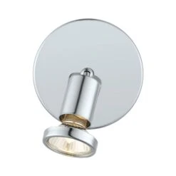 Applique Murale Moderne Et Contemporaine à 1 lumière Buzz Par Eglo De 4,5 po, Chrome 9 Applique Murale Moderne Et Contemporaine à 1 lumière Buzz Par Eglo De 4,5 po, Chrome -Luminaire 331021493 AlternateImage3 l