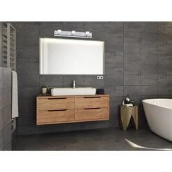 Luminaire Pour Meuble-lavabo Chrome Tanga Par Eglo Moderne Et Contemporain Avec 3 lumières -Luminaire 331021557 AlternateImage2 l