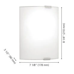 Applique Murale Moderne Et Contemporaine à 1 lumière Grafik Par Eglo De 7,13 po, Chrome -Luminaire 331021558 AlternateImage2 l