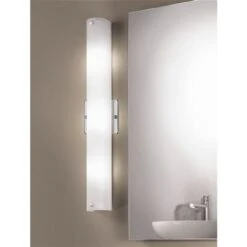 Luminaire Pour Meuble-lavabo Chrome Mono Par Eglo Moderne Et Contemporain Avec 3 lumières 8 Luminaire Pour Meuble-lavabo Chrome Mono Par Eglo Moderne Et Contemporain Avec 3 lumières -Luminaire 331021582 AlternateImage2 l