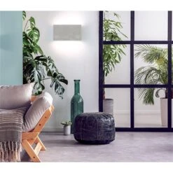 Applique Murale Moderne Et Contemporaine à 1 lumière DEL Nikita Par Eglo De 8,88 po, Nickel Mat, Homologué Energy Star -Luminaire 331021620 AlternateImage2 l