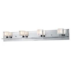 Luminaire Pour Meuble-lavabo En Chrome à 4 Lumières Tanga Par EGLO De 34,63 Po -Luminaire 332003446 AlternateImage3 l